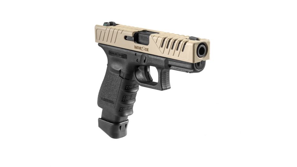 FAB Defense TACSKIN 19 Snap-On Slide Cover For Glock 19, Flat Dark Earth, fx-tacs19t