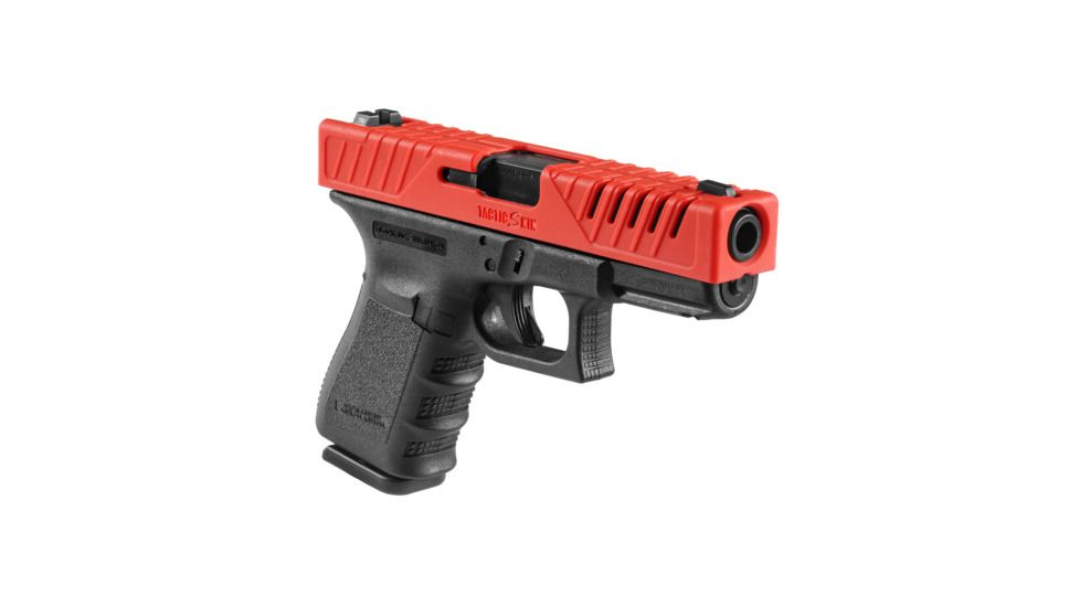FAB Defense TACSKIN 19 Snap-On Slide Cover For Glock 19, Red, fx-tacs19r