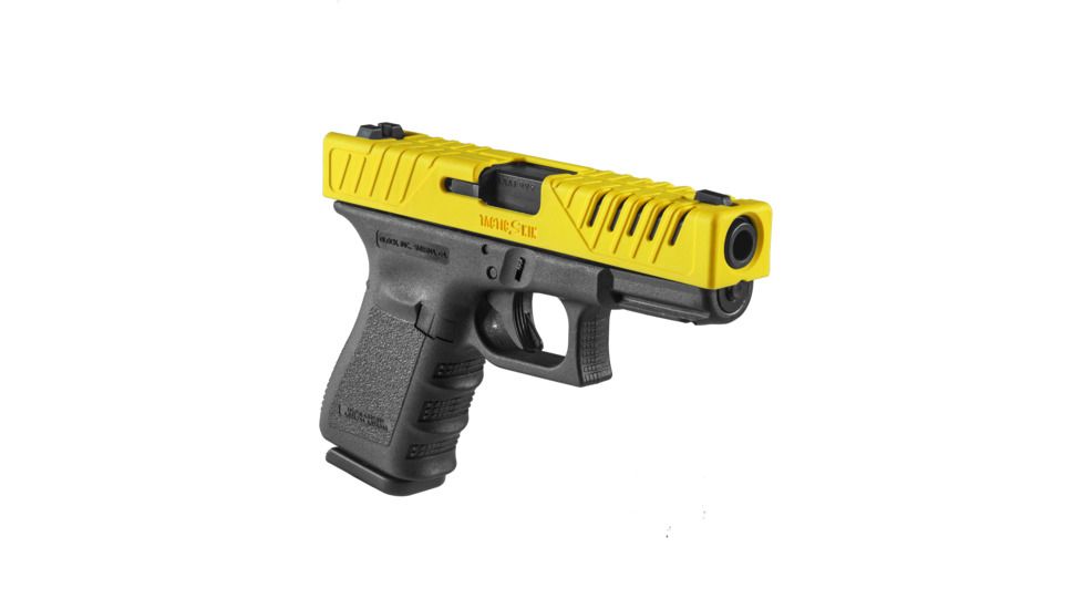 FAB Defense TACSKIN 19 Snap-On Slide Cover For Glock 19, Yellow, fx-tacs19y