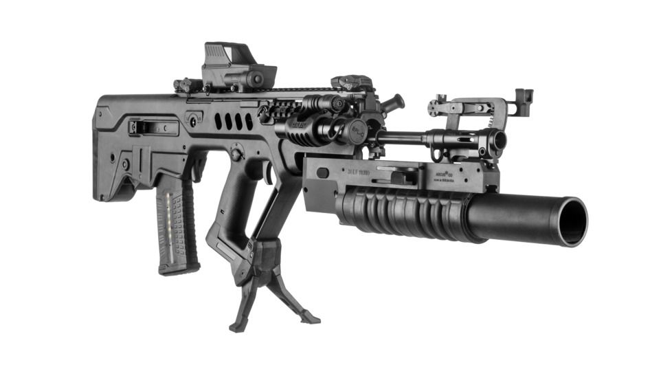 FAB Defense Tavor Quick Deployment Bipod, Black, FX-TARPODB