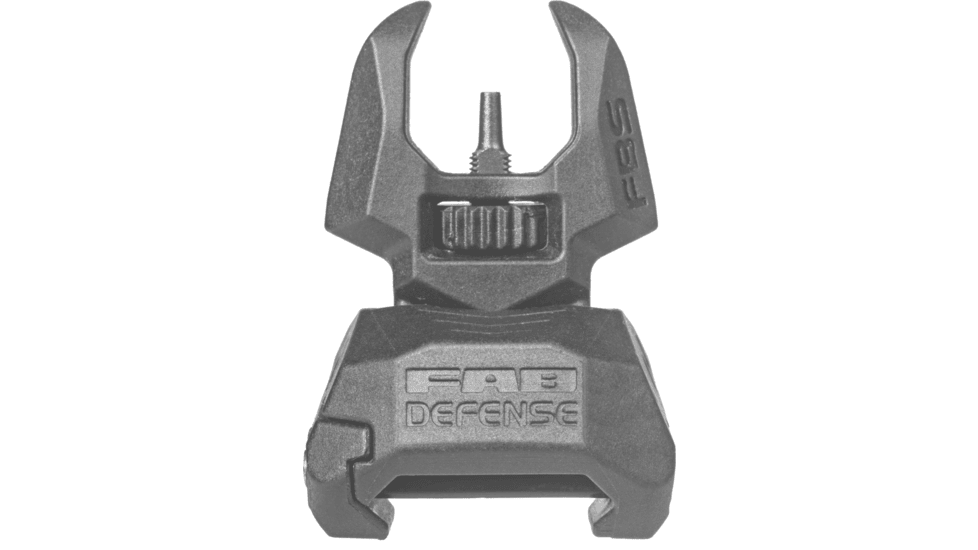 FAB Defense Top Mounted Deployable Front and Rear Sight, Black, FX-FRBSKIT
