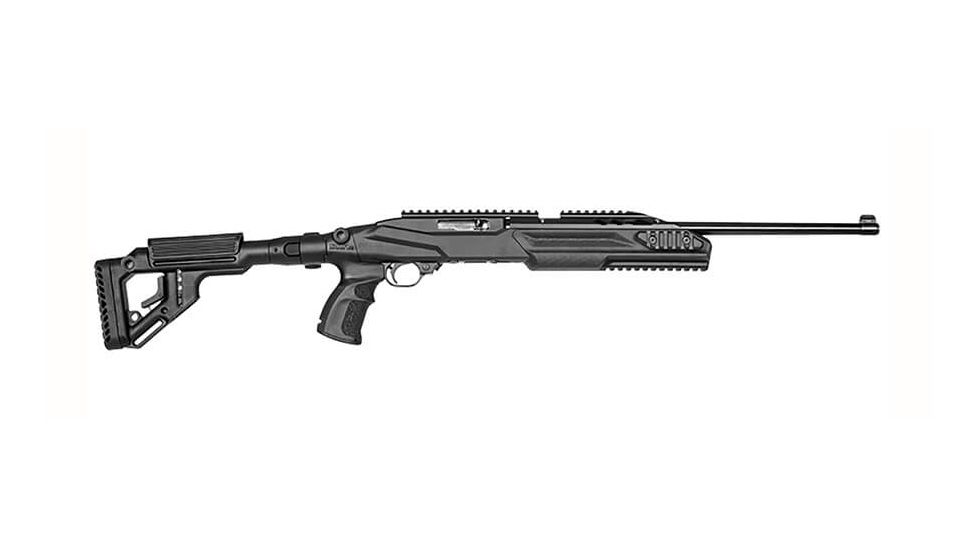 FAB Defense UAS-PRO Ruger 10/22 UAS Precision Stock Conversion Kit w/Handguard and Upper Rails, Black, FX-UASPR1022B