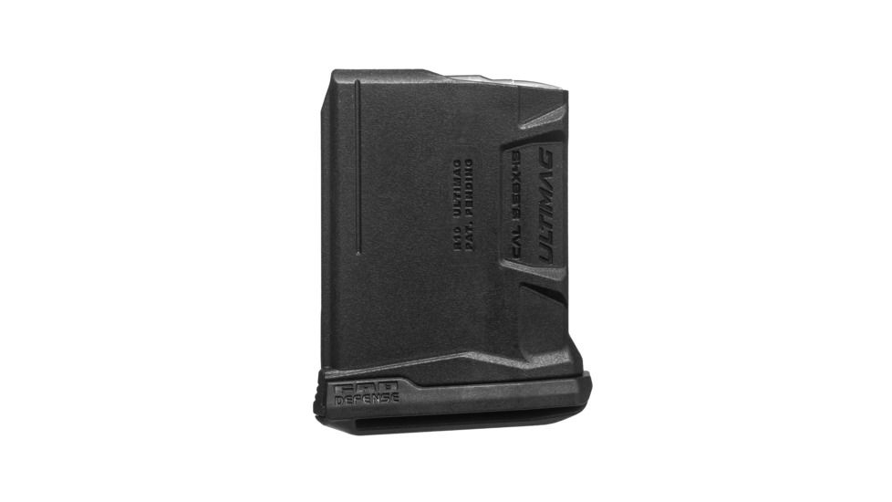 FAB Defense Ultimag AR-15, .223 Remington/5.56mm NATO, 10 Round Rifle Magazine, Black, FX-UMAGR10
