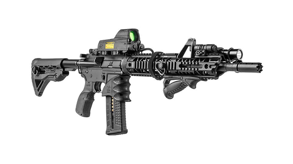 FAB Defense Ultimag AR-15/M16, 5.56x45mm NATO, 30 Rounds Rifle Magazine, Black, 1S0-RM-EIQ76C-FX-UMAGR30-30RD