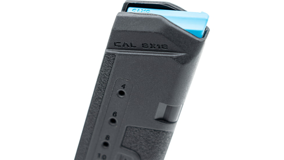 FAB Defense ULTIMAG Glock 17 10L Limited, 9mm Luger, 10 Round Pistol Magazine, Black, fx-umagg1710lb