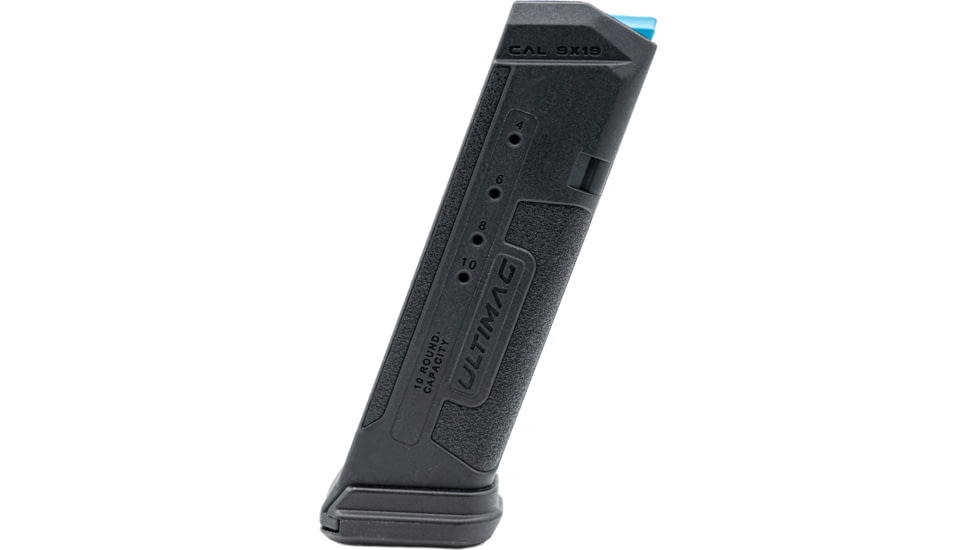 FAB Defense ULTIMAG Glock 17 10L Limited, 9mm Luger, 10 Round Pistol Magazine, Black, fx-umagg1710lb