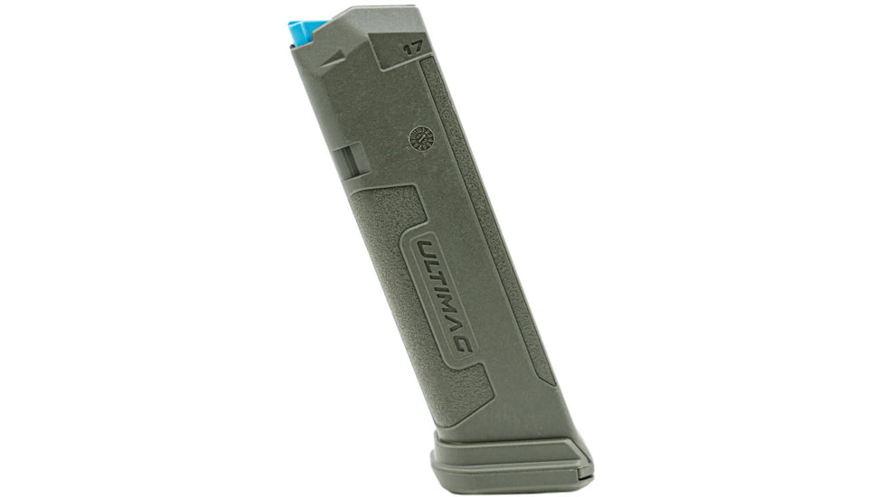 FAB Defense ULTIMAG Glock 17 10L Limited, 9mm Luger, 10 Round Pistol Magazine, Olive Drab Green, fx-umagg1710lg