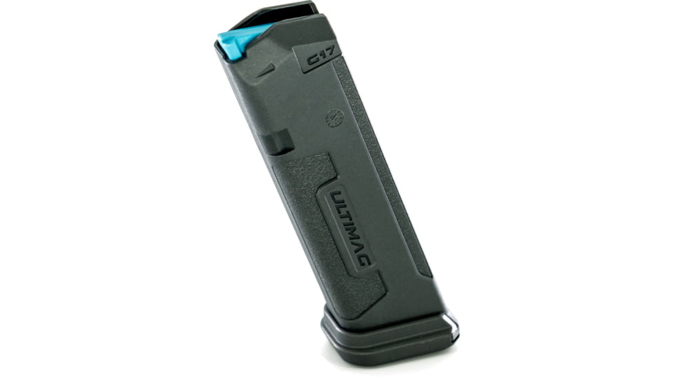 FAB Defense ULTIMAG Glock 17, 9mm Luger, 18 Round Pistol Magazine, Black, fx-umagg17b