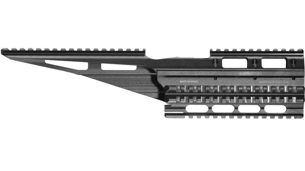 FAB Defense VFR-AK Aluminum Rail System for AK47, Black, fx-vfrak