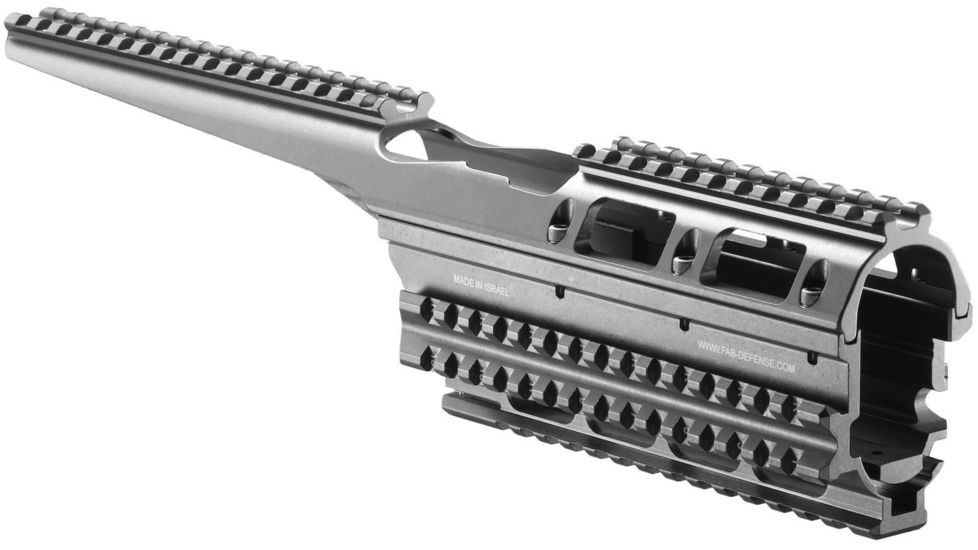 FAB Defense VFR-AK Aluminum Rail System for AK47, Black, fx-vfrak