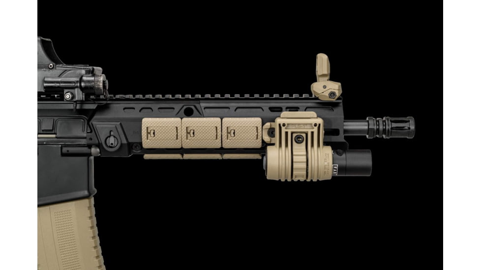 FAB Defense MALC-2 Wide M-LOK Compatible Handguards Locking Rail Cover - Pack of 9, Black, fx-malc2b