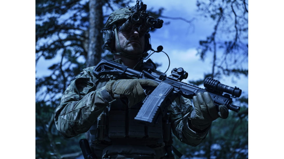 FAB Defense MALC-2 Wide M-LOK Compatible Handguards Locking Rail Cover - Pack of 9, Black, fx-malc2b