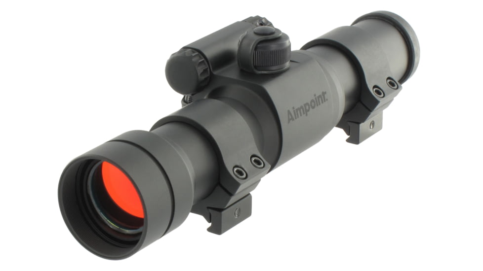 Factory Demo Aimpoint 9000L Red Dot Reflex Sight, 2 MOA Dot Reticle, Black, Semi Matte, Anodized, 11419-DEMO