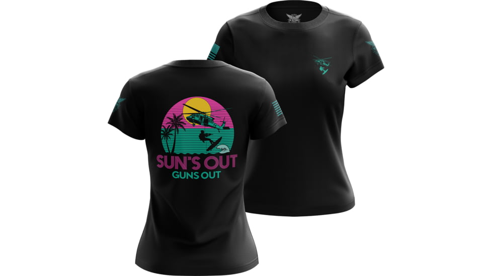 We the People Holsters Suns Out Guns Out Womens Short Sleeve Shirt A711D4C5, 6877056204898