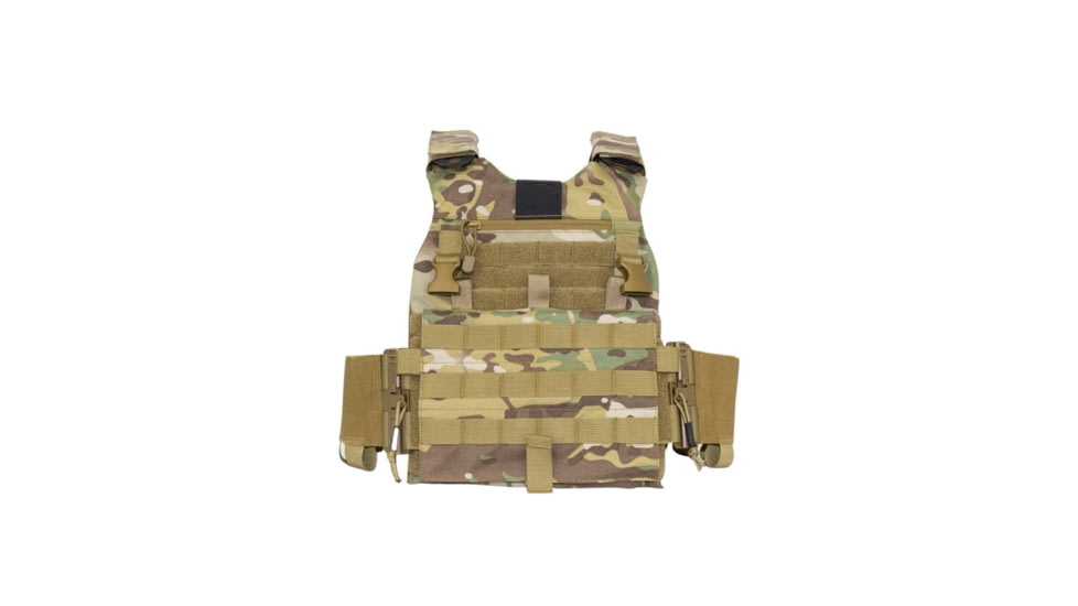 Guard Dog Body Armor Trakr Plate Carrier with Front Placard, Multicam, TRAKR-MC-PRO