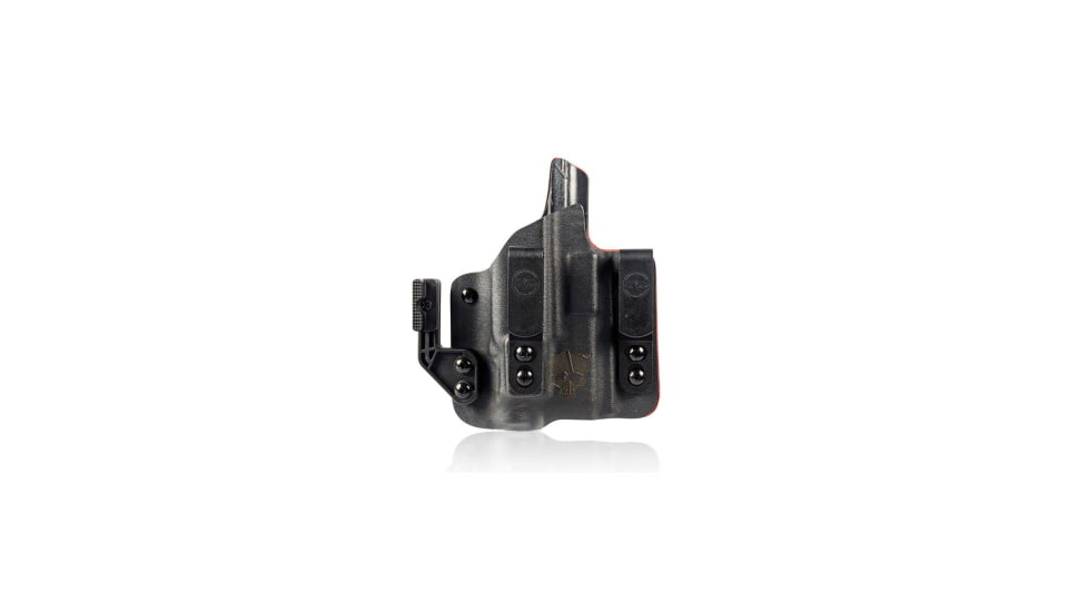 Falco Holsters 3 of 7 - Kydex Light Bearing IWB Holster with Leather Backer, 7513