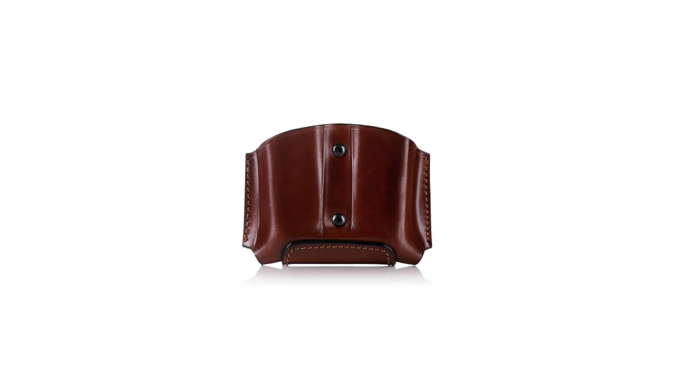 Falco Holsters Double Magazine Open Top OWB Leather Pouch with Retention Screw, 5547