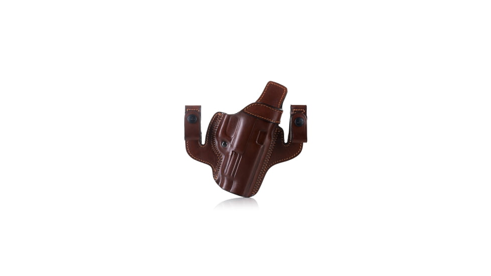 Falco Holsters Dual IWB / OWB Pancake Style Leather Holster, 5503