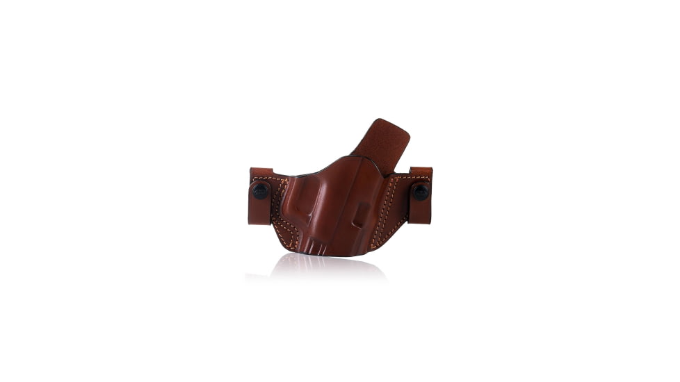 Falco Holsters Easy on Open Top Open Barrel OWB Leather Holster, 5509
