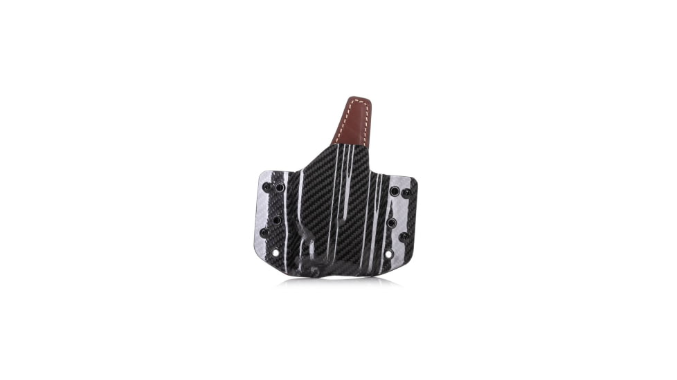 Falco Holsters Hybrid Carbon Fiber OWB Holster for Gun with Light, 7505