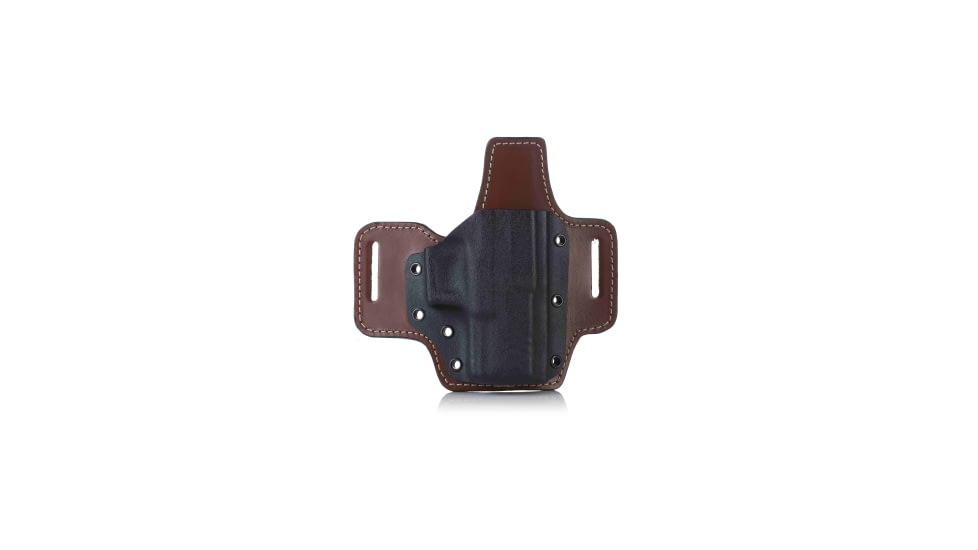 Falco Holsters KYDEX BELT HOLSTER ON LEATHER PLATFORM, 6202