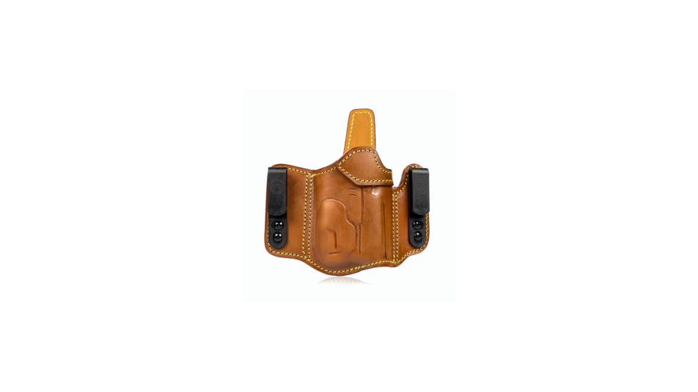 Falco Holsters Livingston - Timeless Tuckable Leather Light-Bearing Holster For Concealed Carry, 7335