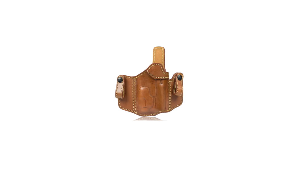 Falco Holsters Morris - Timeless Light Bearing Pancake IWB Leather Holster with Snaps, 7332