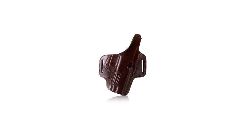Falco Holsters Pancake Style OWB Leather Holster with Thumb Break, 5512