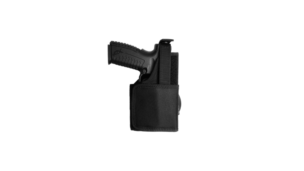 Falco Holsters Universal Nylon Holster with Paddle for Gun with Laser/Light, 4947