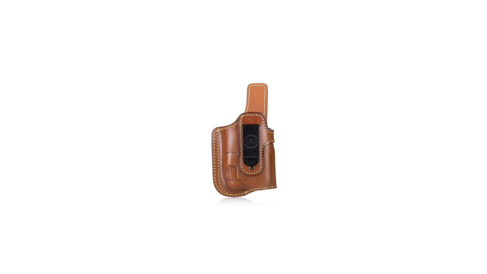 Falco Holsters Washington - Timeless Open-Top IWB Leather Holster for Gun with Laser/ Light, 7329