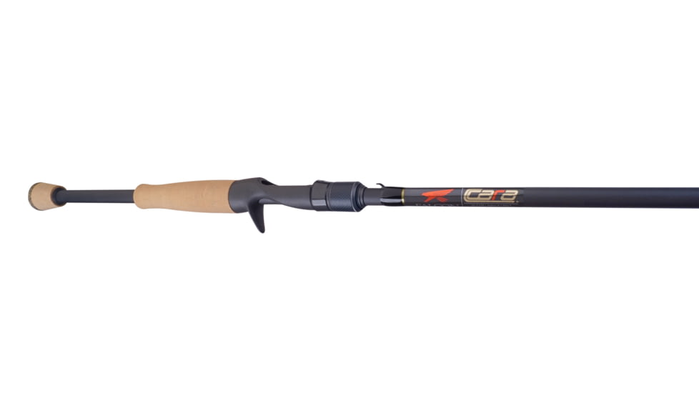 Falcon Rods Cara Casting Rod, Finesse Jig, Medium Heavy, Black, 6 ft 10 in, CC-5-1610