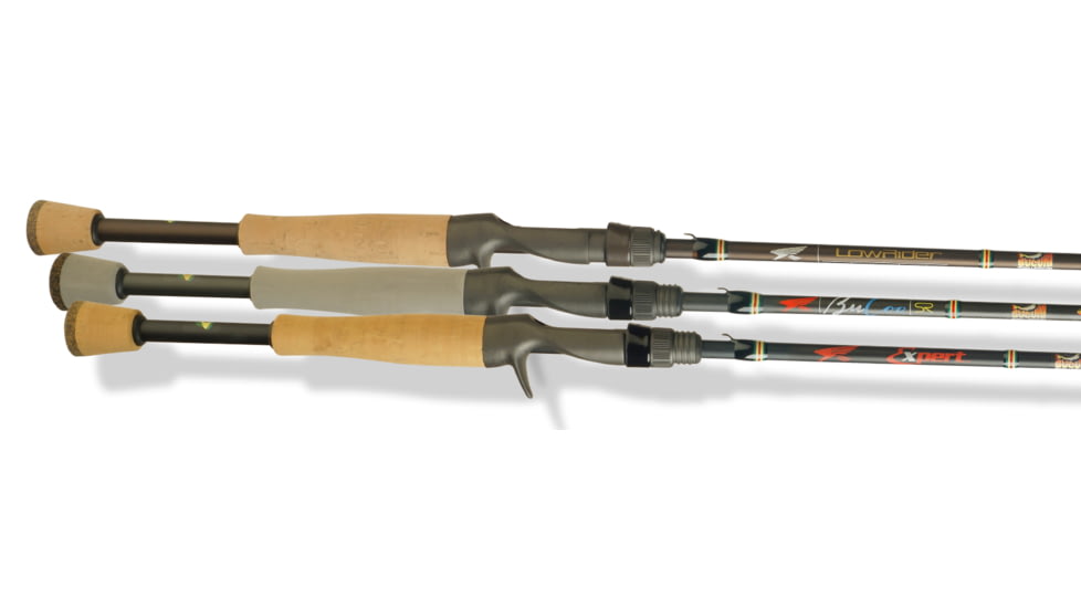 Falcon Rods Peacock Casting Rod, BuCoo SR Peacock, Heavy, Black, 5 ft8 in, BRC-7-158