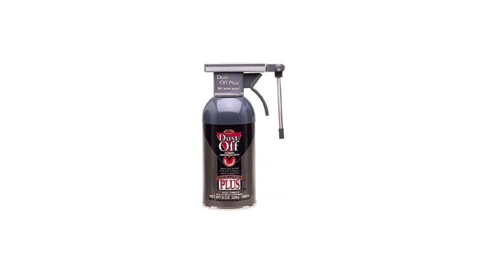 Falcon Safety Dust-Off Pressurized Dusters, Falcon Safety Products DPN Reusable Dusters Dust-Off Plus, 227 g (8 oz.) Can