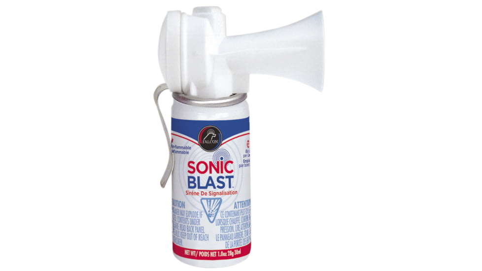 Falcon Sonic Blast With Clip, 1oz, FSB1