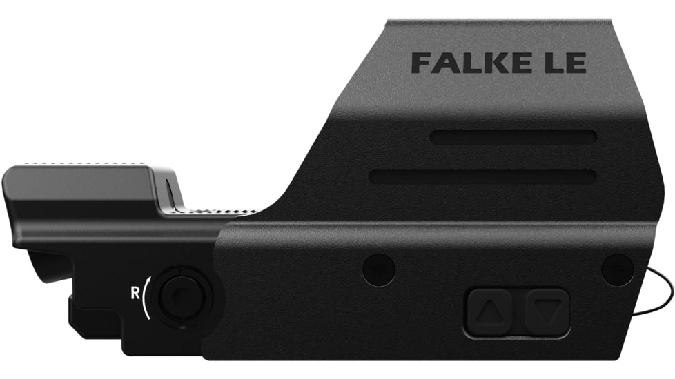 Falke 1x LE Gen 2 Red Dot Sight, 65 MOA Circle/2 MOA Dot, CR2, Black, Fal30-0019