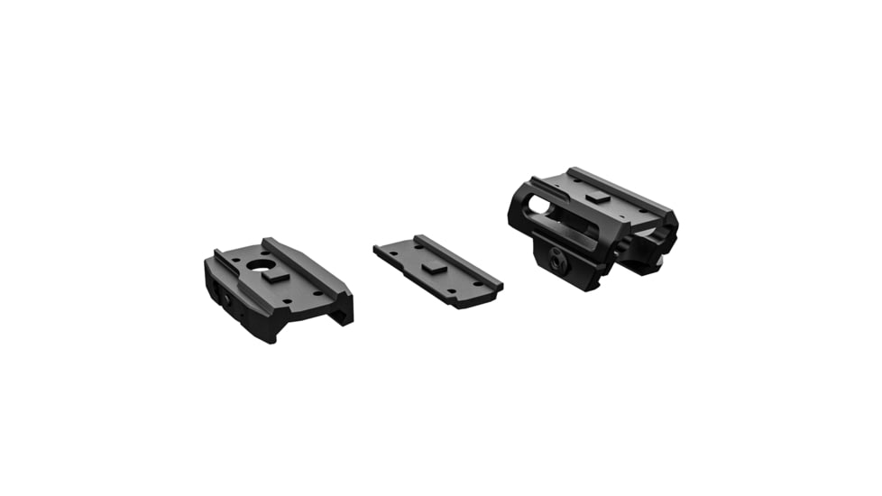 Falke 1x S Red Dot Reflex Sight, 2 MOA, Unlimited, Black, Fal30-0025