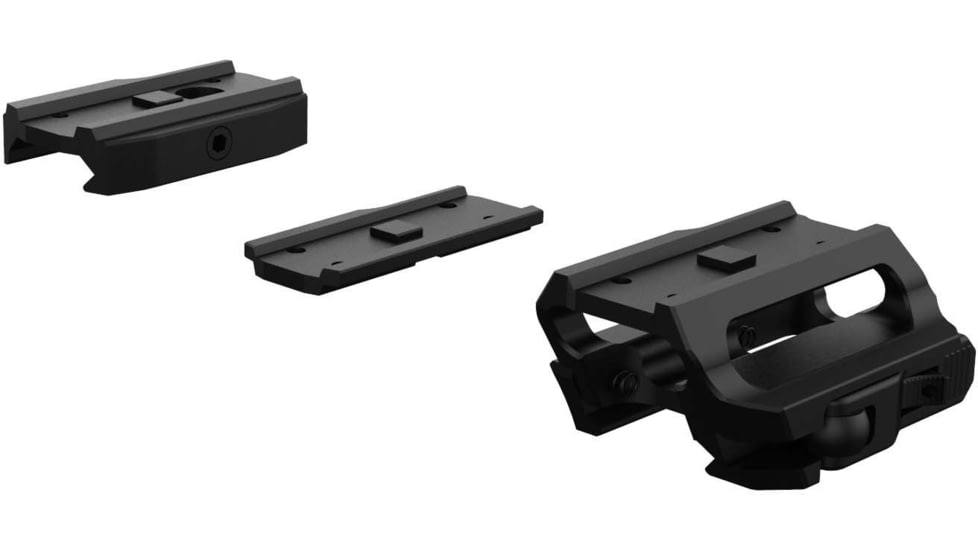 Falke 1x S Red Dot Reflex Sight, 2 MOA, Unlimited, Black, Fal30-0025