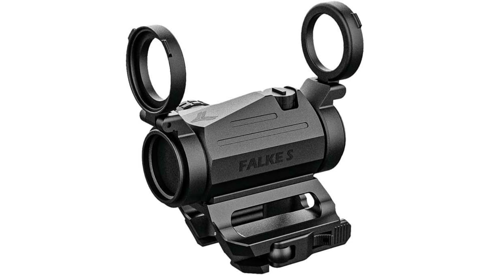 Falke 1x S Red Dot Reflex Sight, 2 MOA, Unlimited, Black, Fal30-0025