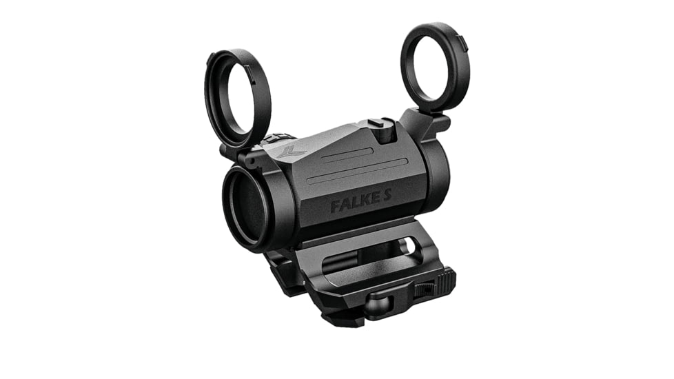Falke 1x S Red Dot Reflex Sight, 2 MOA, Unlimited, Black, Fal30-0025