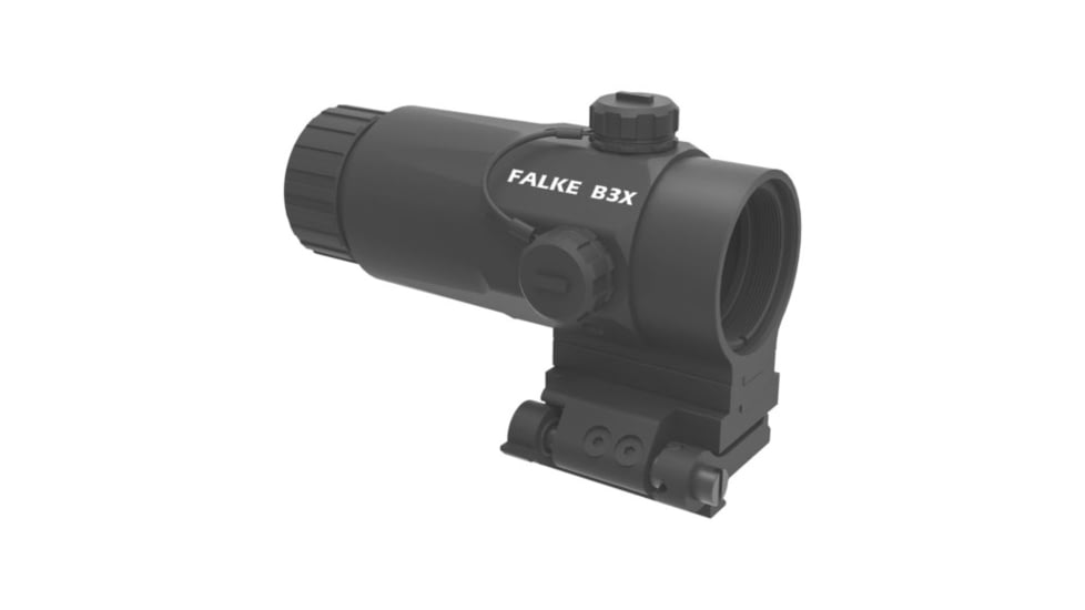 Falke 3x B3X Magnifier, +-40 MOA, Black, Fal30-0040