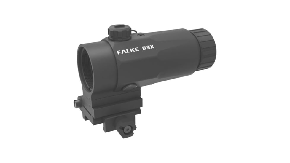Falke 3x B3X Magnifier, +-40 MOA, Black, Fal30-0040