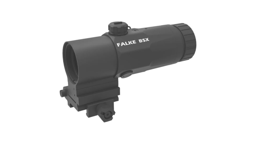 Falke 5x B5X Magnifier, +-40 MOA, Black, Fal30-0041