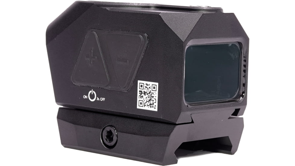 Falke Model CMS 1x25mm Closed Micro Reflex Sight, Clear Visible 3 MOA Dot Reticle, Black, One Size, FAL30-0029