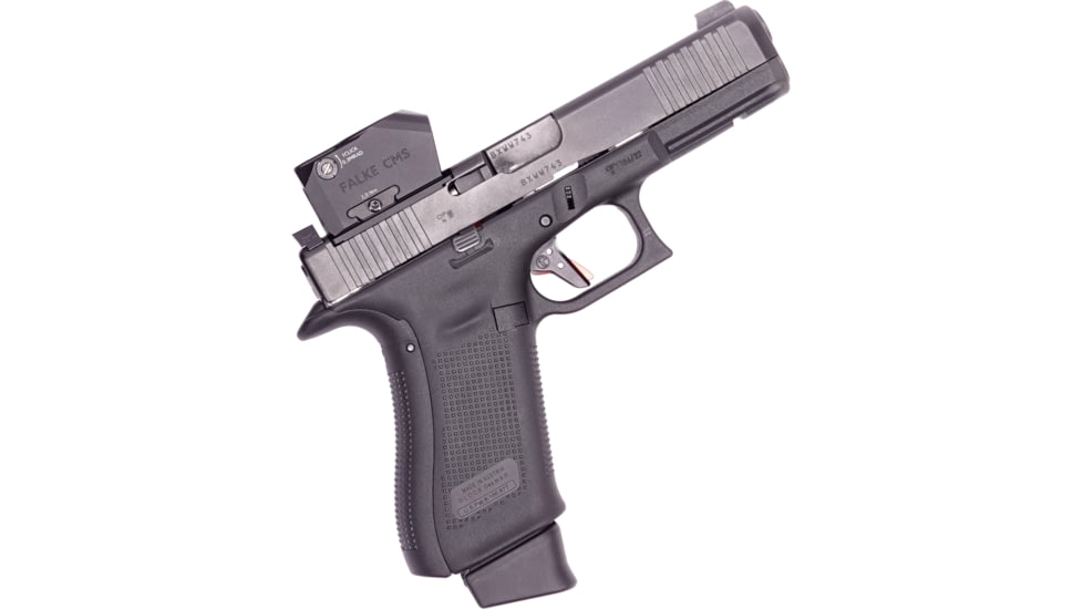 Falke Model CMS 1x25mm Closed Micro Reflex Sight, Clear Visible 3 MOA Dot Reticle, Black, One Size, FAL30-0029