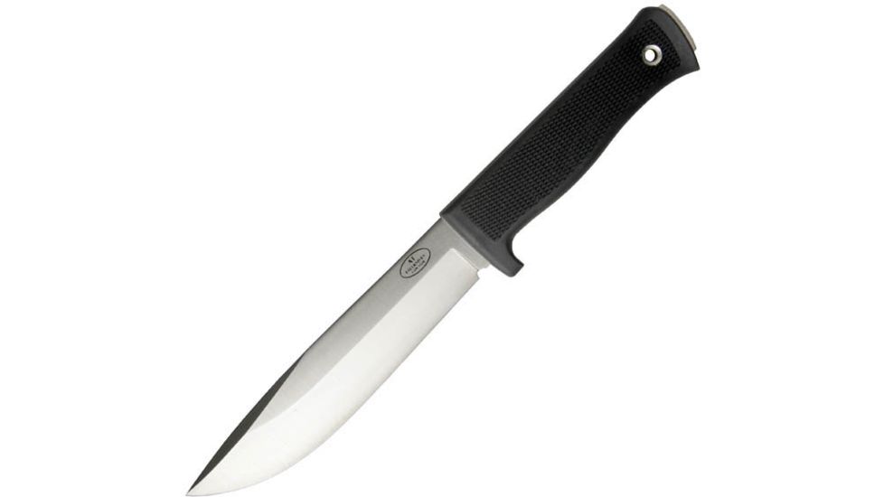 Fallkniven A1, Kraton Handle, Plain, Leather Sheath FK-A1L