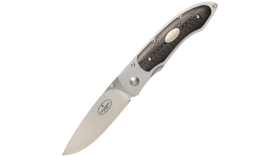 Fallkniven P3G, Carbon Fiber Handle, Plain w/Black Cordura Pouch FK-P3GCFC