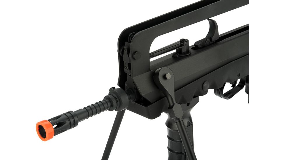 Famas Officially Licensed FAMAS F1 EVO Full Size Airsoft AEG with MOSFET Civilian version by Softair, Black, Large, 400906