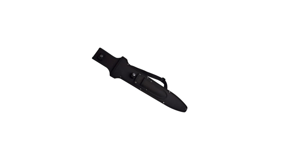 Fantasy Master Fantasy Sword w/ 2 Throwing Knives, 15.5 in, 3Cr13 Stainless Steel Stainless Steel, Shear, Black, FM-682