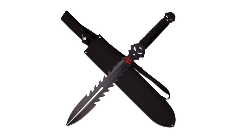 Fantasy Master Fixed Blade, 25in, Stainless Steel Blade, Cord Wrapped Handle FM-671