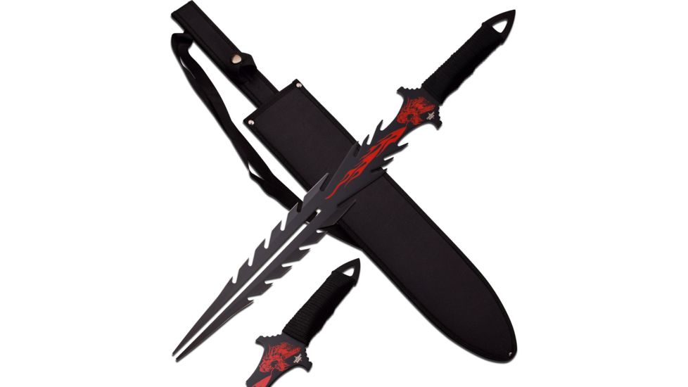 Fantasy Master Fixed Blade, 26in, Stainless Steel Blade, Cord Wrapped Handle FM-674